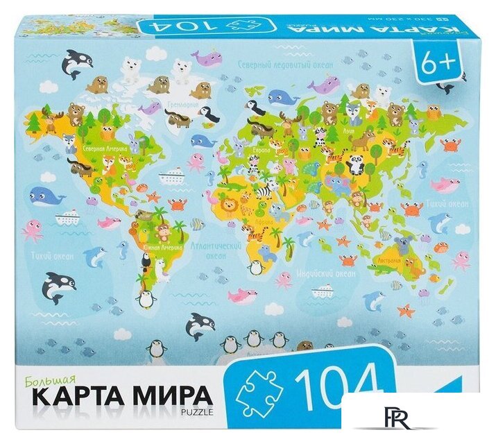 Пазл Dream Makers Карта мира RI1003C - Изображение №2 — Интернет-магазин ПроЗаказ