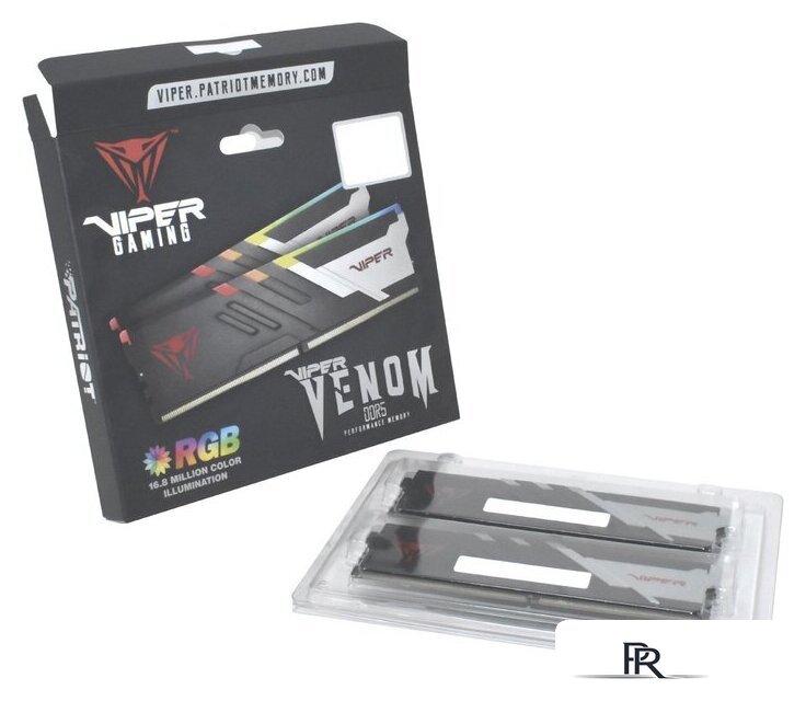 Оперативная память Patriot Viper Venom RGB 2x16ГБ DDR5 7400МГц PVVR532G740C36K - Изображение №7 — Интернет-магазин ПроЗаказ