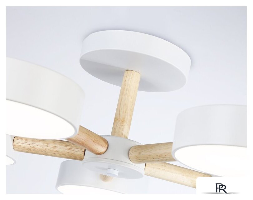 Припотолочная люстра Ambrella light FL4825/5 WH - Изображение №7 — Интернет-магазин ПроЗаказ