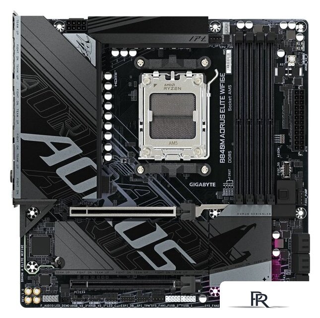 Материнская плата Gigabyte B840M Aorus Elite WiFi6e - Изображение №1 — Интернет-магазин ПроЗаказ