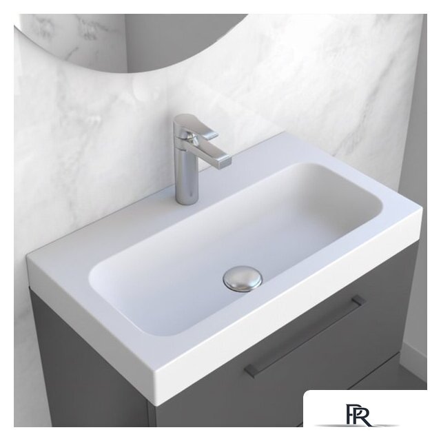 Умывальник Lauter Miletta 2161351PW (Pure White) - Изображение №8 — Интернет-магазин ПроЗаказ