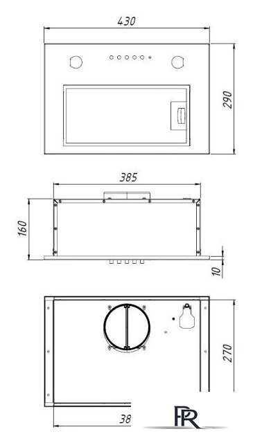 Кухонная вытяжка Akpo Micra Twin 50 WK-7 (белый) - Изображение №2 — Интернет-магазин ПроЗаказ