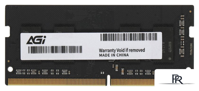 Оперативная память AGI 8ГБ DDR4 SODIMM 3200 МГц AGI320008SD138 - Изображение №1 — Интернет-магазин ПроЗаказ