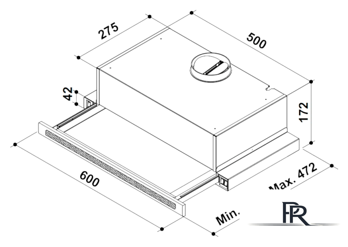 Кухонная вытяжка Korting KHP 6637 GWX - Изображение №2 — Интернет-магазин ПроЗаказ