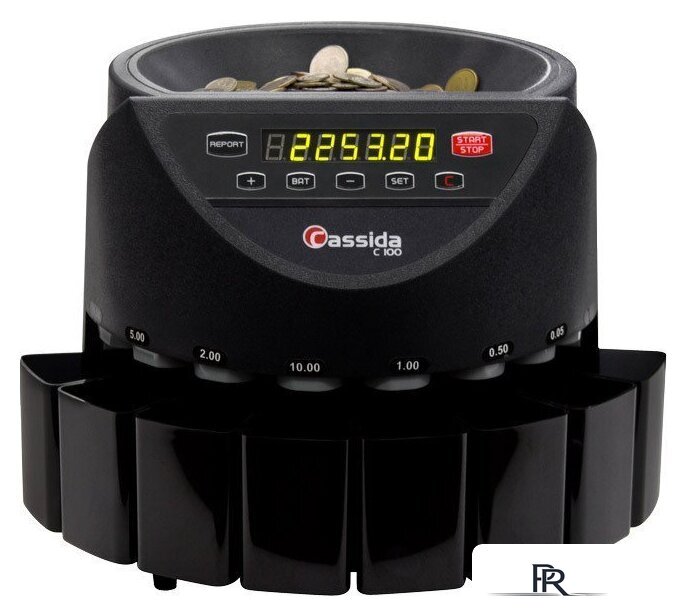 Счетчик монет Cassida С100 черный - Изображение №1 — Интернет-магазин ПроЗаказ