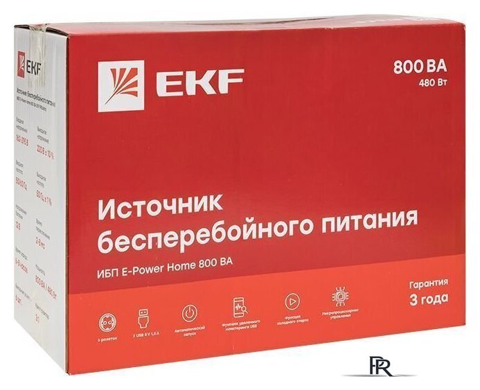 Источник бесперебойного питания EKF E-Power Home 800 ВА Proxima SSW-800 - Изображение №8 — Интернет-магазин ПроЗаказ