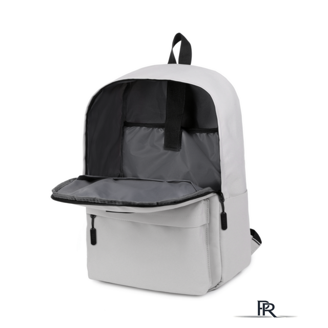 Городской рюкзак Miru City Extra Backpack 15.6 (светло-серый) - Изображение №2 — Интернет-магазин ПроЗаказ