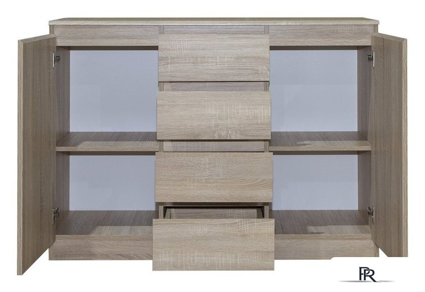 Тумба Евва Турин ТР-2D4S/S (дуб сонома) - Изображение №3 — Интернет-магазин ПроЗаказ