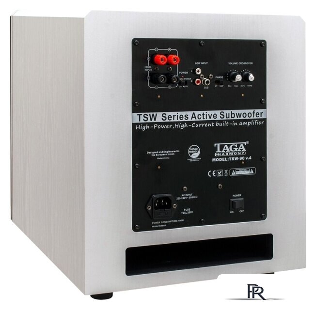 Проводной сабвуфер Taga Harmony TSW-90 V.4 (белый) - Изображение №3 — Интернет-магазин ПроЗаказ