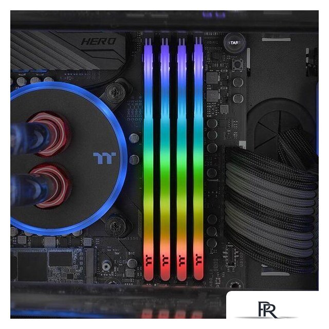 Оперативная память Thermaltake ToughRam Z-One RGB 2x8GB DDR4 PC4-32000 R019D408GX2-4000C19A - Изображение №4 — Интернет-магазин ПроЗаказ