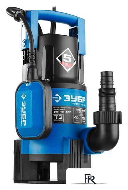Дренажный насос Зубр НПГ-Т3-400 - Изображение №1 — Интернет-магазин ПроЗаказ