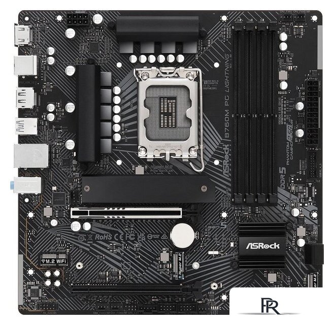 Материнская плата ASRock B760M PG Lightning - Изображение №2 — Интернет-магазин ПроЗаказ