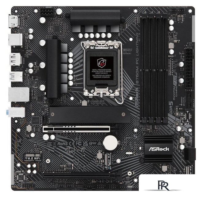 Материнская плата ASRock B760M PG Lightning - Изображение №1 — Интернет-магазин ПроЗаказ