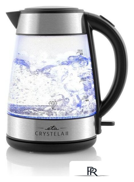 Электрический чайник ETA Crystela II 1154 90000 glass - Изображение №1 — Интернет-магазин ПроЗаказ