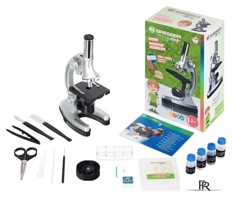 Детский микроскоп Bresser Junior Biotar 300–1200x 74315 - Изображение №2 — Интернет-магазин ПроЗаказ