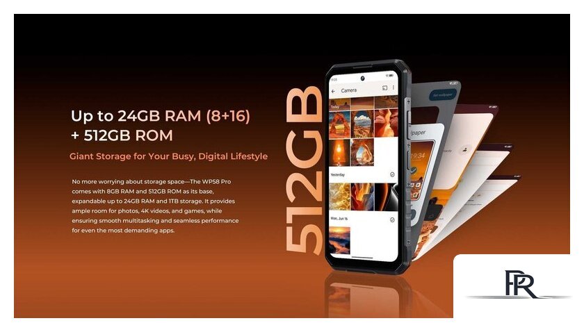 Телефон Oukitel WP58 Pro 8GB/512GB (черный) - Изображение №8 — Интернет-магазин ПроЗаказ