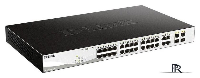 Настраиваемый коммутатор D-Link DGS-1210-28MP/F3A - Изображение №1 — Интернет-магазин ПроЗаказ