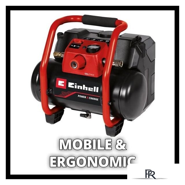 Компрессор Einhell TE-AC 36/150 Li OF - Solo (без АКБ) - Изображение №8 — Интернет-магазин ПроЗаказ