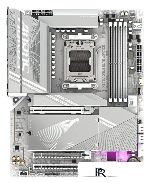 Материнская плата Gigabyte X870 Aorus Elite WiFi7 Ice - Изображение №1 — Интернет-магазин ПроЗаказ