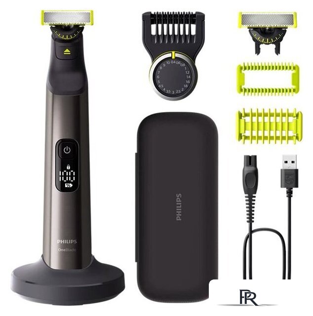 Триммер для бороды и усов Philips OneBlade Pro 360 Face + Body QP6652/61 - Изображение №1 — Интернет-магазин ПроЗаказ
