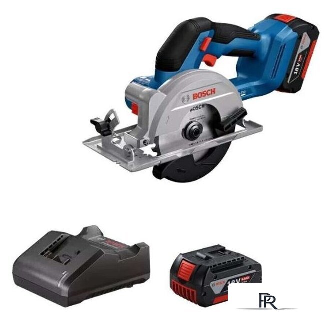 Дисковая (циркулярная) пила Bosch GKS 18V-51 Professional 06019M3122 (с 2-мя АКБ) - Изображение №1 — Интернет-магазин ПроЗаказ
