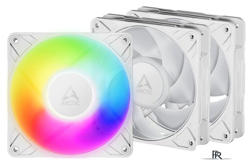 Комплект вентиляторов для корпуса Arctic P12 Pro A-RGB 3 Pack ACFAN00326A - Изображение №1 — Интернет-магазин ПроЗаказ