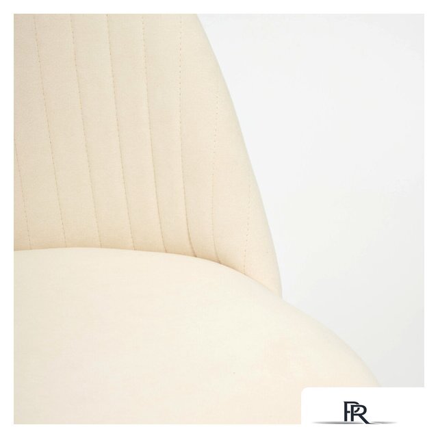 Офисное кресло TetChair Melody (флок, молочный) - Изображение №6 — Интернет-магазин ПроЗаказ