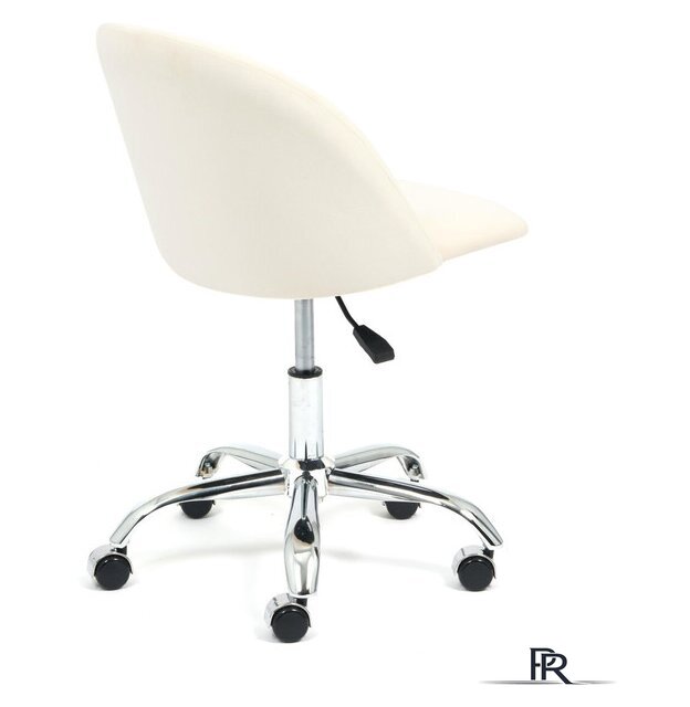Офисное кресло TetChair Melody (флок, молочный) - Изображение №3 — Интернет-магазин ПроЗаказ