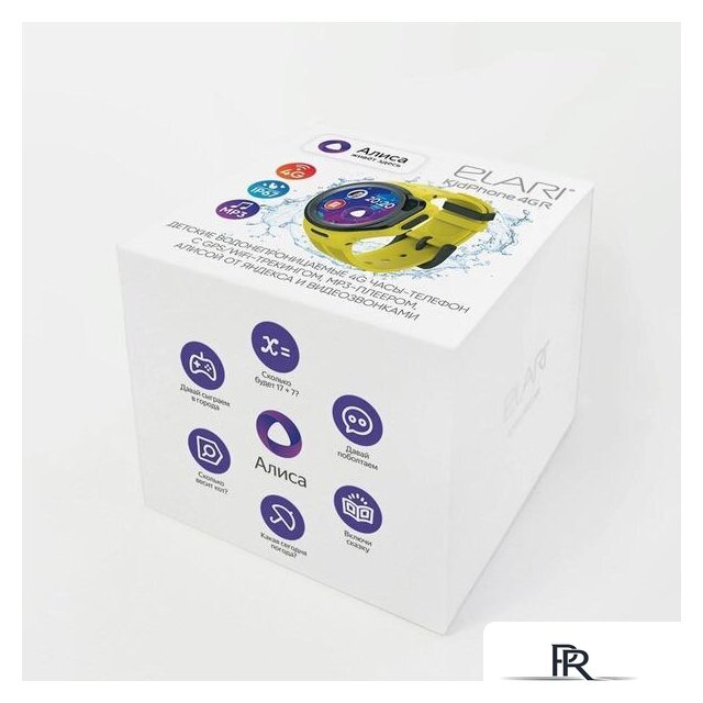 Детские умные часы Elari KidPhone 4GR (желтый) - Изображение №6 — Интернет-магазин ПроЗаказ