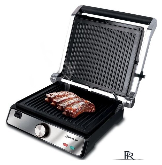 Электрогриль Brayer BR2002 - Изображение №2 — Интернет-магазин ПроЗаказ