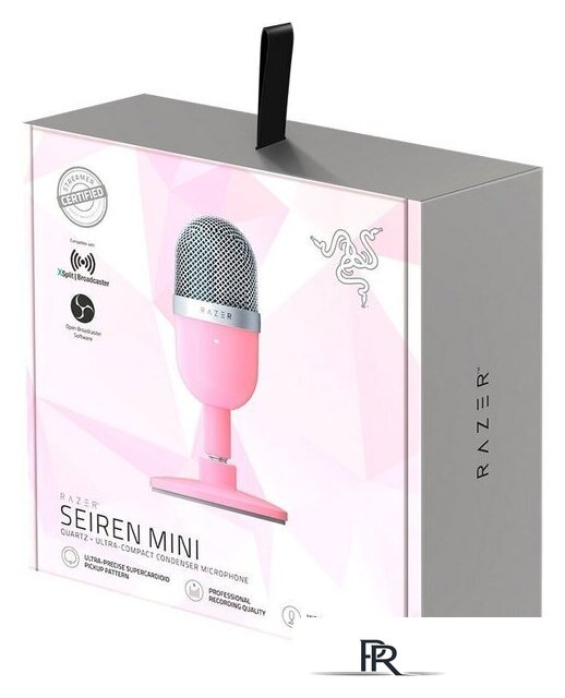Проводной микрофон Razer Seiren Mini Quartz Pink - Изображение №4 — Интернет-магазин ПроЗаказ