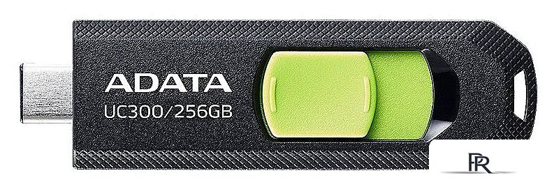 USB Flash ADATA UC300 256GB (черный/зеленый) - Изображение №1 — Интернет-магазин ПроЗаказ