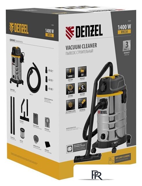 Пылесос Denzel RVC30 - Изображение №37 — Интернет-магазин ПроЗаказ