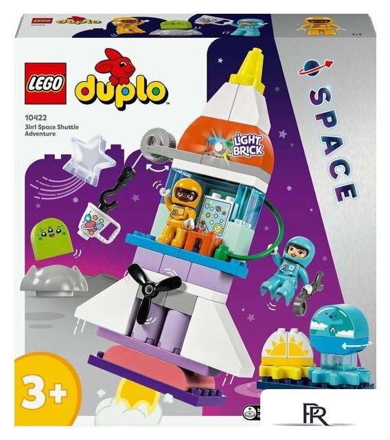 Конструктор LEGO Duplo 10422 Приключение на космическом корабле 3 в 1 - Изображение №1 — Интернет-магазин ПроЗаказ