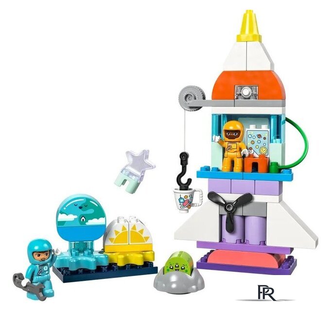 Конструктор LEGO Duplo 10422 Приключение на космическом корабле 3 в 1 - Изображение №3 — Интернет-магазин ПроЗаказ
