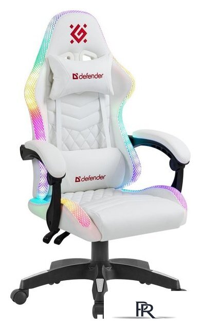 Игровое (геймерское) кресло Defender Core (белый) - Изображение №1 — Интернет-магазин ПроЗаказ