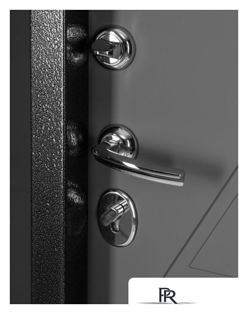 Металлическая дверь Guard Термо MG75 87х205 левая (черное серебро/серый) - Изображение №4 — Интернет-магазин ПроЗаказ