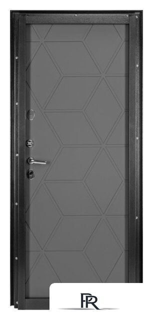 Металлическая дверь Guard Термо MG75 87х205 левая (черное серебро/серый) - Изображение №3 — Интернет-магазин ПроЗаказ