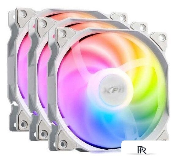 Комплект вентиляторов для корпуса ADATA XPG Vento 120x3 ARGB PWM (белый) - Изображение №1 — Интернет-магазин ПроЗаказ