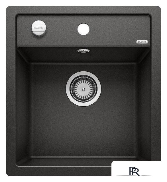 Кухонная мойка Blanco Dalago 45-F 525870 (черный) - Изображение №1 — Интернет-магазин ПроЗаказ
