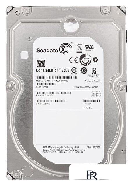 Жесткий диск Seagate Constellation ES.3 4TB ST4000NM0033 - Изображение №1 — Интернет-магазин ПроЗаказ