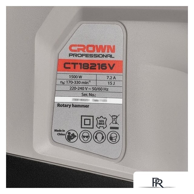 Перфоратор Crown CT18216V BMC - Изображение №8 — Интернет-магазин ПроЗаказ
