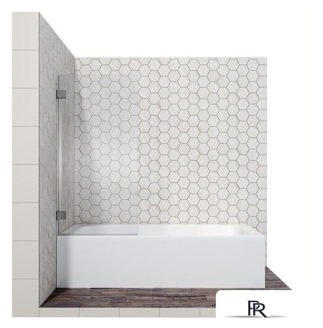 Стеклянная шторка для ванны Ambassador Bath Screens 16041101 70 - Изображение №1 — Интернет-магазин ПроЗаказ