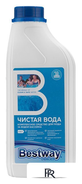 Химия для бассейна Bestway Чистая вода 4 в 1 (1л) - Изображение №1 — Интернет-магазин ПроЗаказ