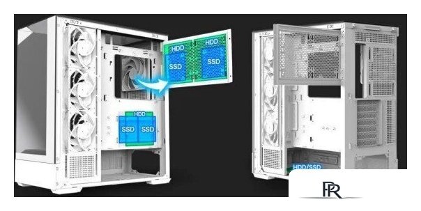 Корпус Zalman P40 Prism Plus (белый) - Изображение №9 — Интернет-магазин ПроЗаказ