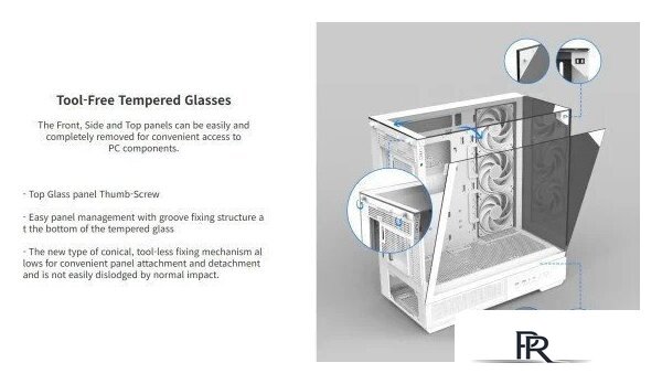 Корпус Zalman P40 Prism Plus (белый) - Изображение №8 — Интернет-магазин ПроЗаказ