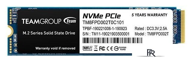 SSD Team MP33 PRO 2TB TM8FPD002T0C101 - Изображение №2 — Интернет-магазин ПроЗаказ