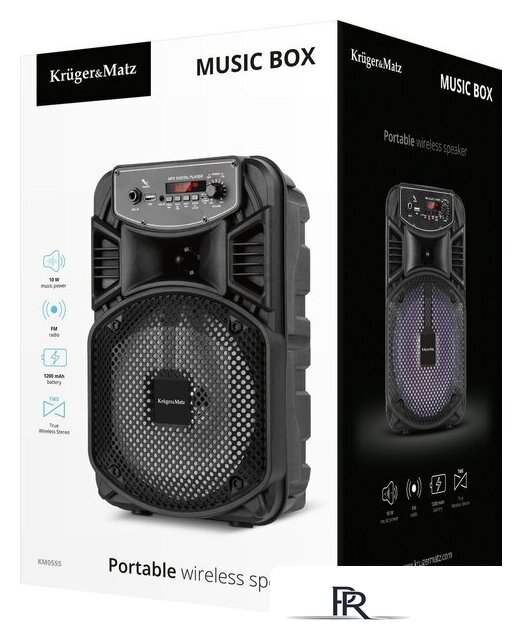 Беспроводная колонка Kruger & Matz Music Box KM0555 - Изображение №5 — Интернет-магазин ПроЗаказ
