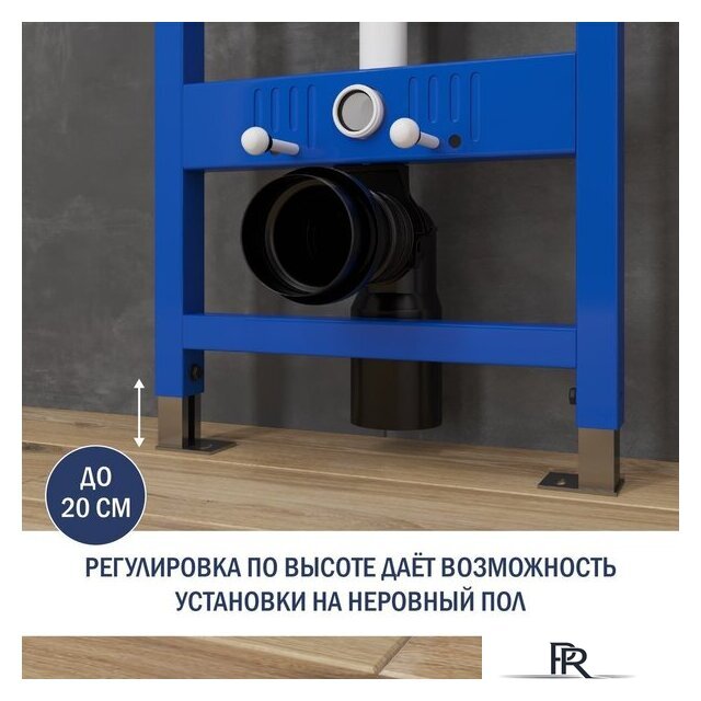 Унитаз подвесной Lauter Longer 2110822 с кнопкой 219702F (квадратная, белый) - Изображение №11 — Интернет-магазин ПроЗаказ