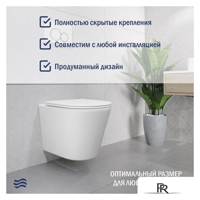 Унитаз подвесной Lauter Longer 2110822 - Изображение №5 — Интернет-магазин ПроЗаказ